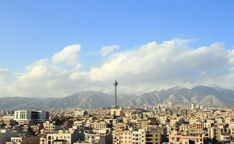 کیفیت هوای تهران در اولین روز سال