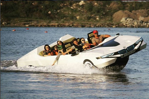 ایرانی‌ها BMW و قایق را باهم ترکیب کردند! +عکس
