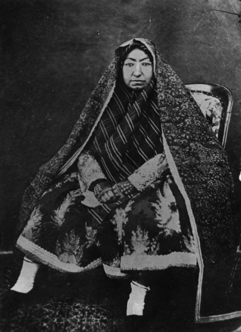 عکس واقعی از چهره مادر ناصرالدین شاه
