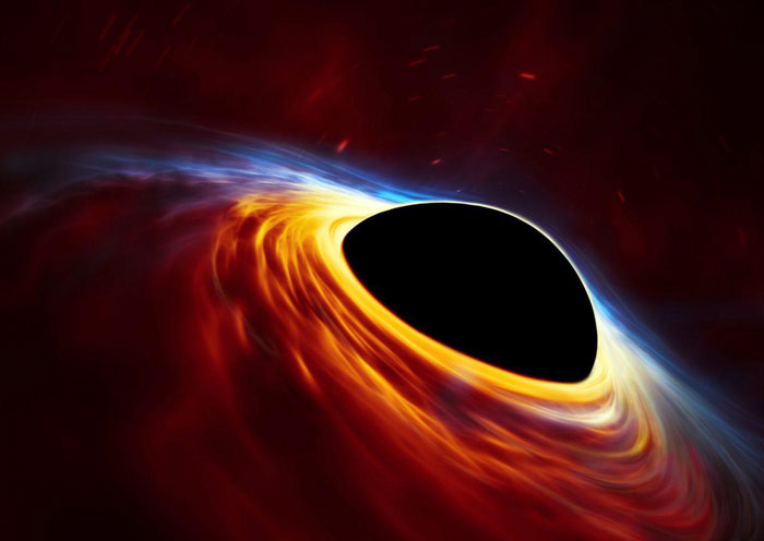 ناسا صداهای حاصل از یک سیاه چاله فضایی را که تقویت شده منتشر کرد + فیلم