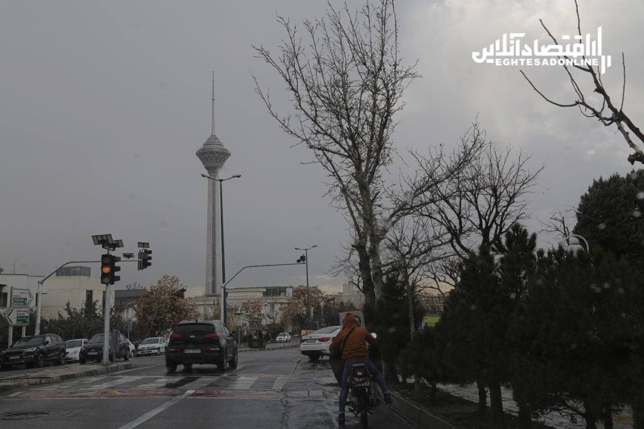 بعد از ظهر بارانی شهرک غرب تهران + عکس