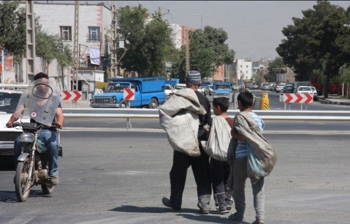 درآمدهای نجومی  کودکان کار در تهران