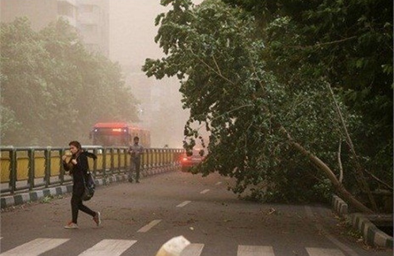 هشدار هواشناسی؛ پیش بینی طوفان در تهران