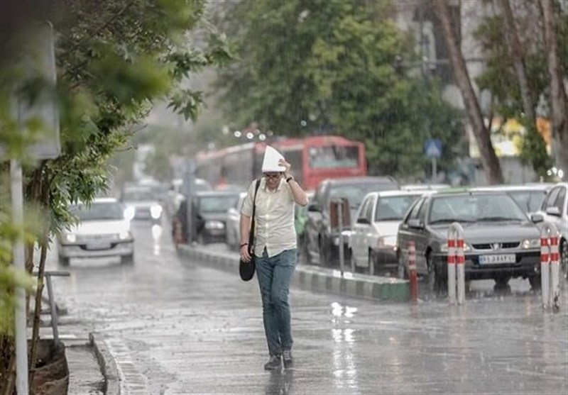 صدور دو هشدار هواشناسی درباره وزش باد و رگبار باران