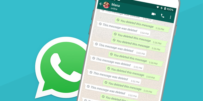 چگونه پیام حذف شده را در واتساپ بخوانیم؟