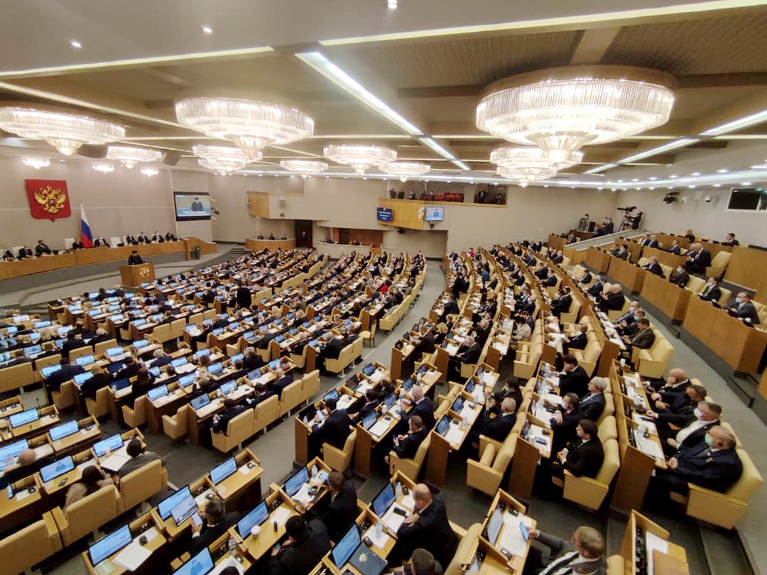 ورود رییسی به ساختمان پارلمان روسیه + فیلم