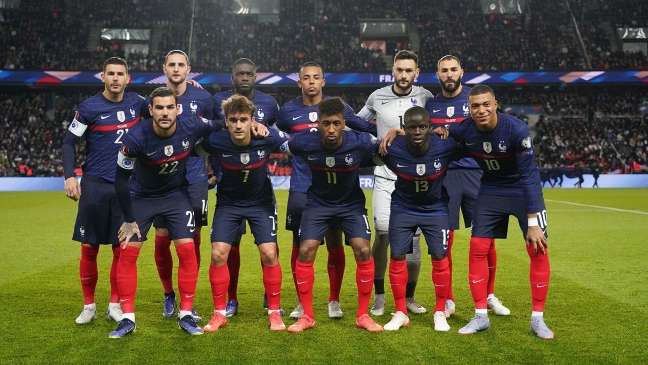 تمرین پر هزینه فرانسه در آستانه جام جهانی + فیلم