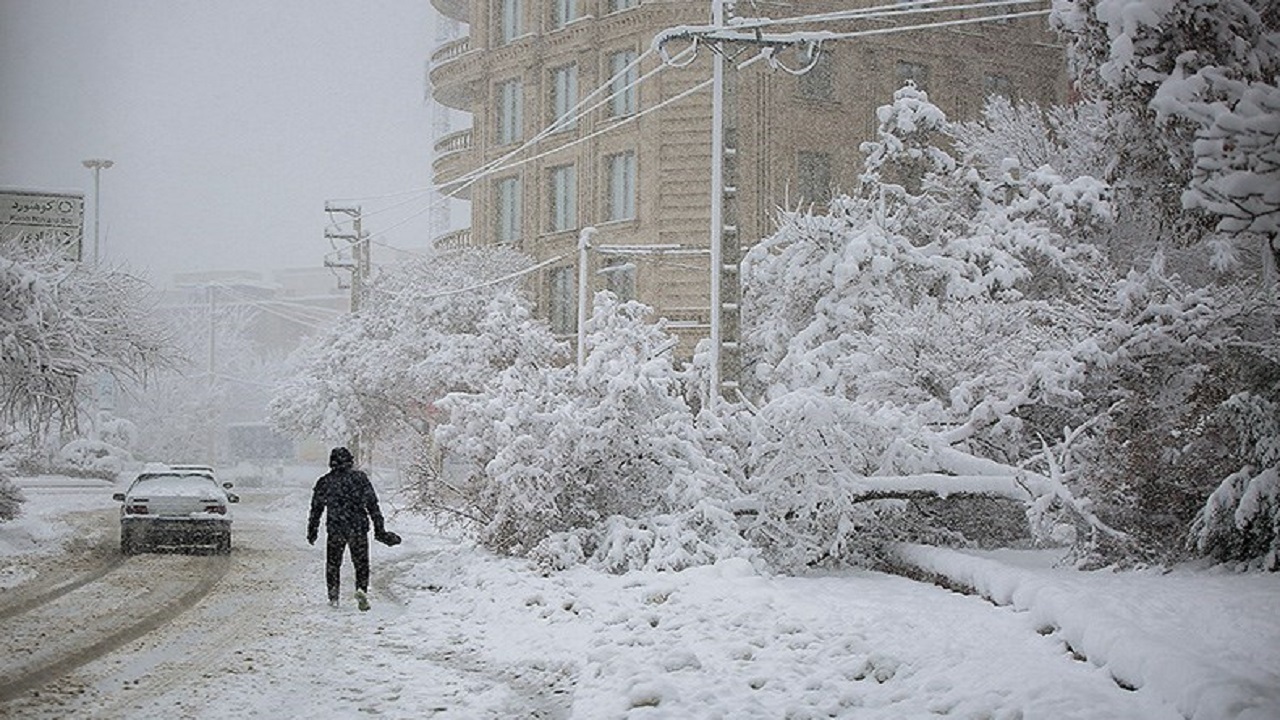 هشدار بارش برف در ۲۰ استان / کولاک در راه است