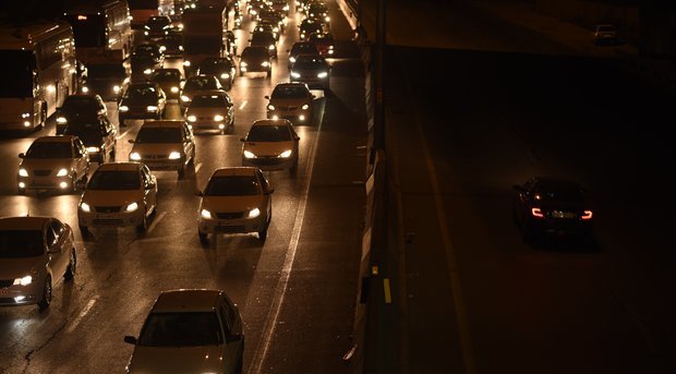 ترافیک  سنگین در آزادراه قزوین – کرج 