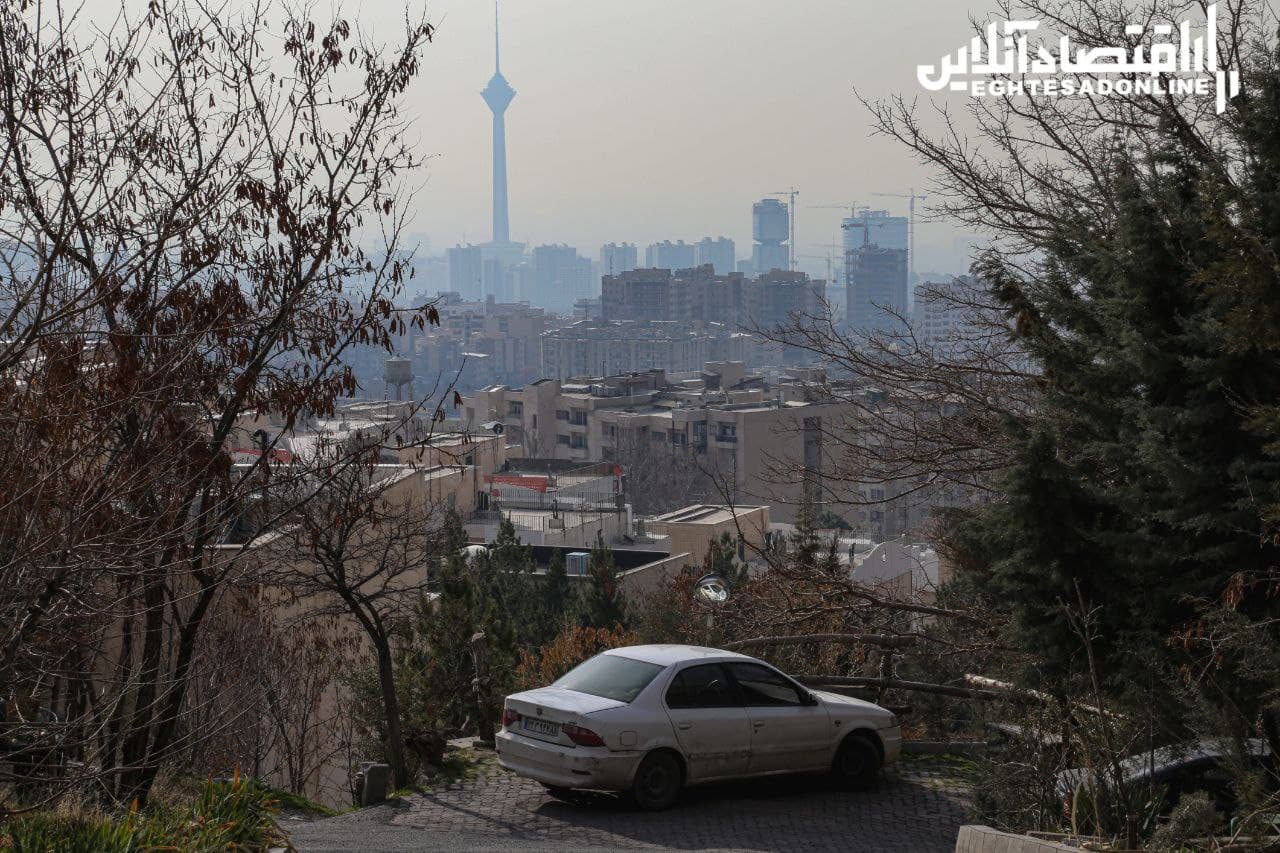 تهران آلوده در واپسین روزهای زمستان + عکس