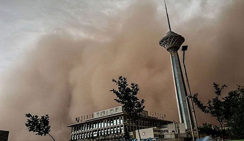 هشدار؛ وزش باد شدید تا ساعاتی دیگر در تهران