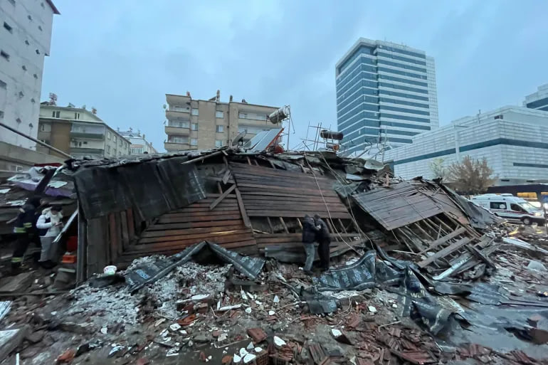 شهری که پس از زلزله ترکیه ۴ متر جا به جا شد + فیلم