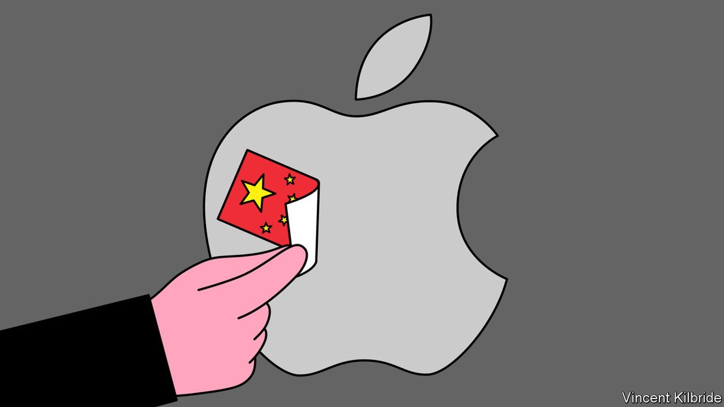 اپل به رابطه خود با چین پایان داد