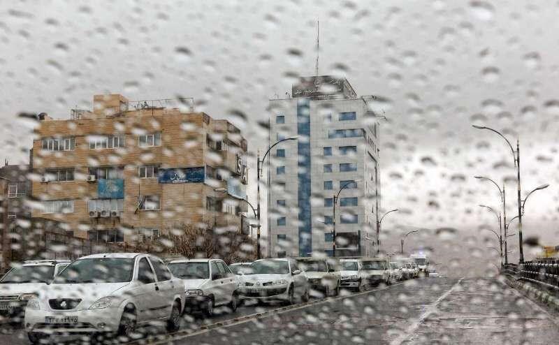 آسمان تهران از امروز بارانی می شود