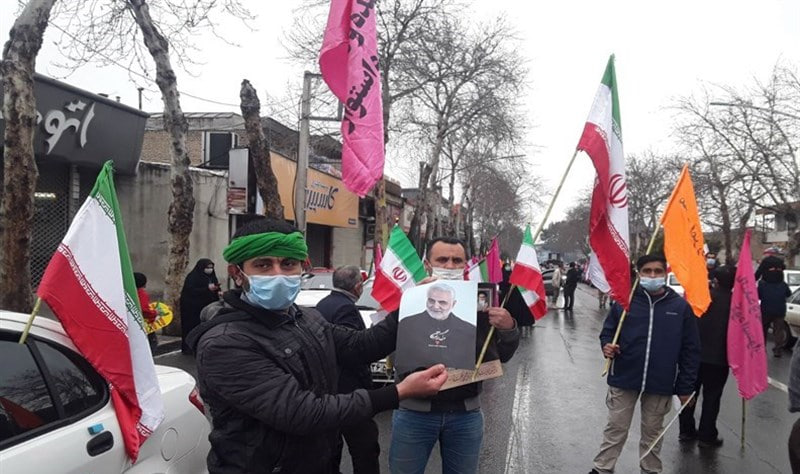 حضور پرشور مردم در جشن پیروزی انقلاب در استان های کشور + فیلم