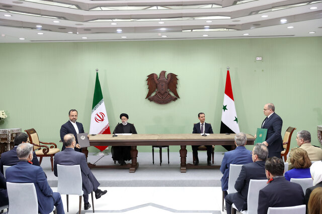 امضای برنامه جامع همکاری‌های راهبردی ایران و سوریه