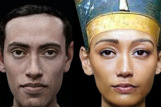  بازسازی چهره فرمانروایان مصر باستان + فیلم