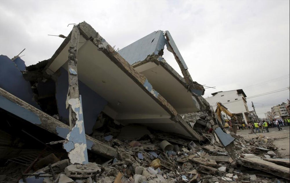 زلزله مهیبِ ۶.۸ ریشتری در اکوادور + فیلم