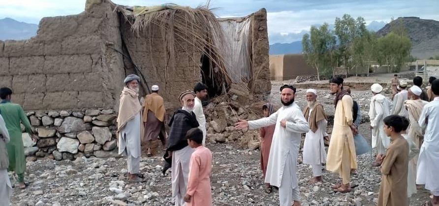 تصاویری از زمین لرزه مرگبار در افغانستان