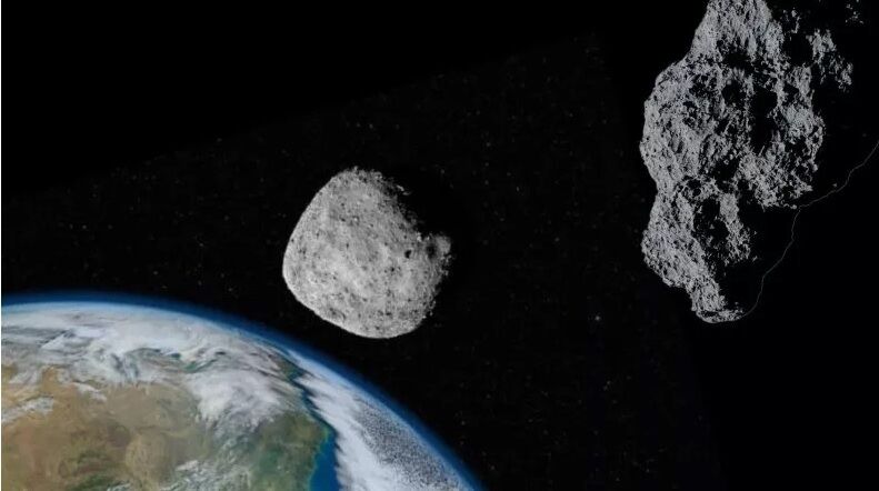 گذر ۲ سیارک از کنار زمین
