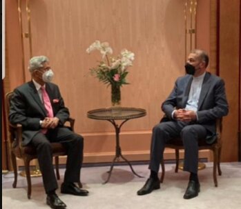 دیدار امیرعبداللهیان با وزیر خارجه هند