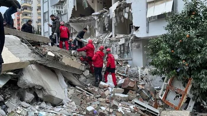 آمار کشته ها در زلزله ترکیه از ۱۲ هزار نفر گذشت