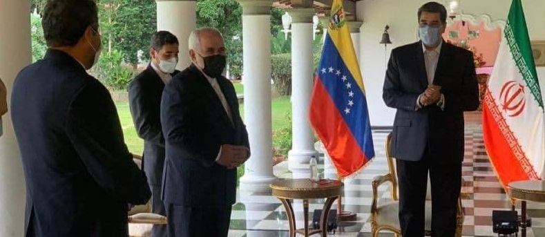 استقبال گرم و صمیمانه رییس جمهور ونزوئلا از ظریف