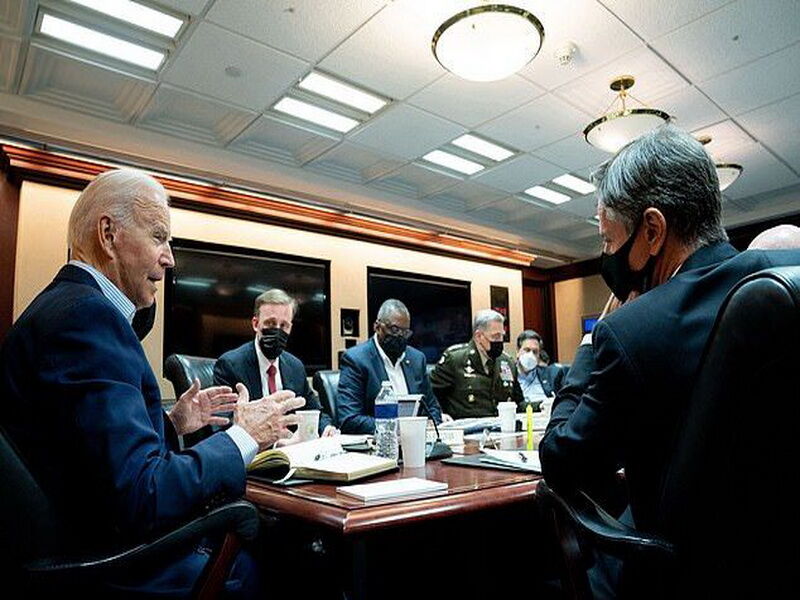 شورای امنیت آمریکا به ریاست بایدن تشکیل جلسه داد