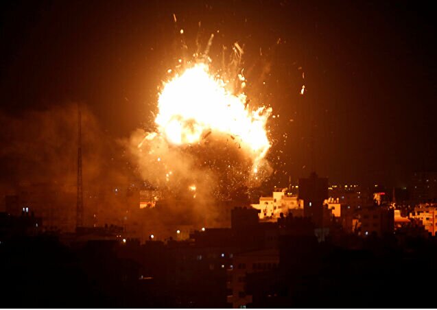 حمله جنگنده‌ های رژیم صهیونیستی به غزه