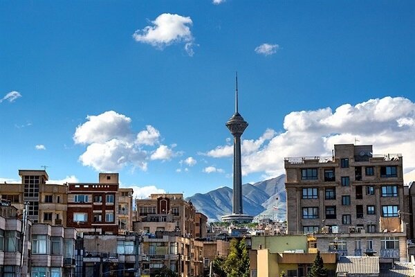 کیفیت قابل قبول هوای تهران در روز جاری