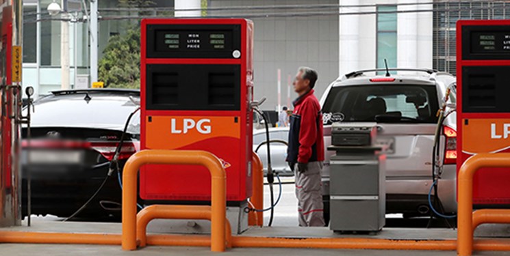 ۹۵درصد تاکسی‌ها در کره جنوبی با LPG کار می‌کنند