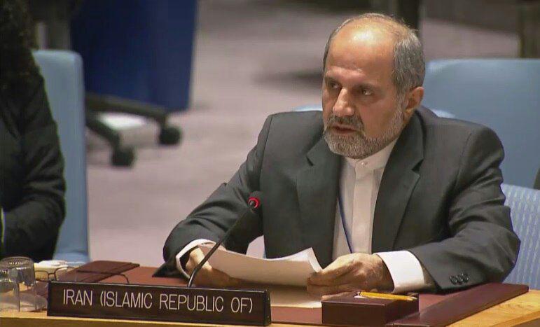  سفیر ایران در سازمان ملل: رژیم صهیونیستی هسته مشکلات خاورمیانه است