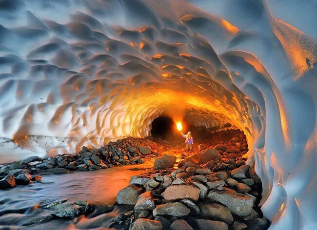 تونل برفی ازنا ثبت ملی شد +عکس 