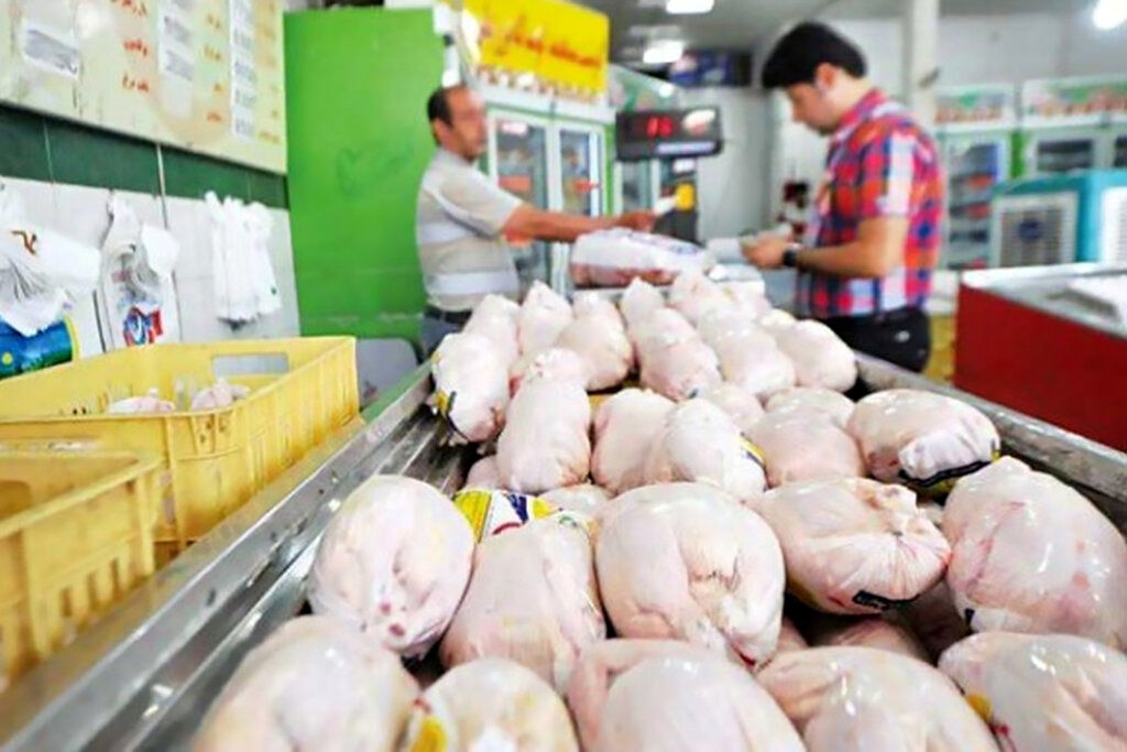 کاهش تقاضا، قیمت مرغ را به زیر نرخ مصوب برد/ کاهش ۳۰ درصدی مصرف مرغ در پایتخت