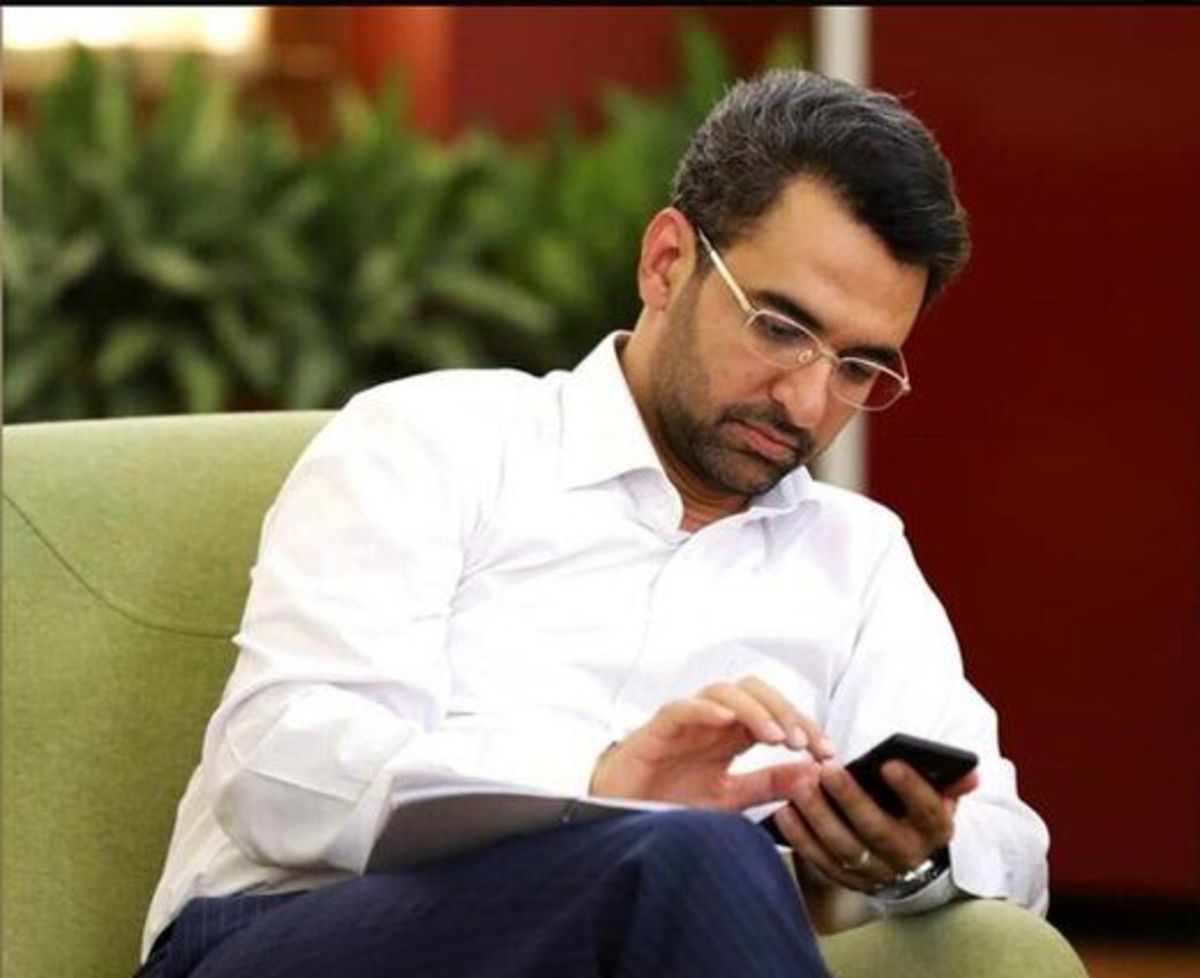 واکنش آذری جهرمی به نامه دفتر رییسی به وزیر ارتباطات + عکس