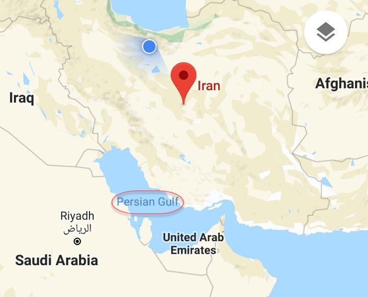 گوگل مپ هم نام خلیج فارس را عوض می کند! + عکس