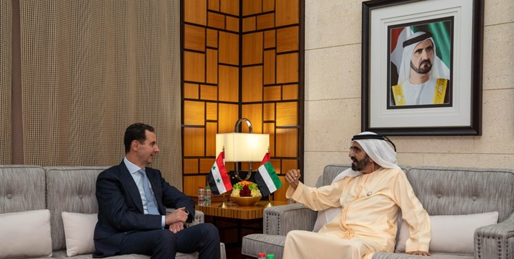 سفر بشار اسد به امارات