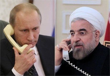 پوتین سانحه تصادف قطار را به روحانی تسلیت گفت