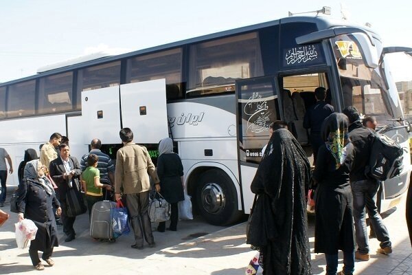 نرخ مصوب بلیت اتوبوس اربعین از مبدأ تهران به مرزها + عکس