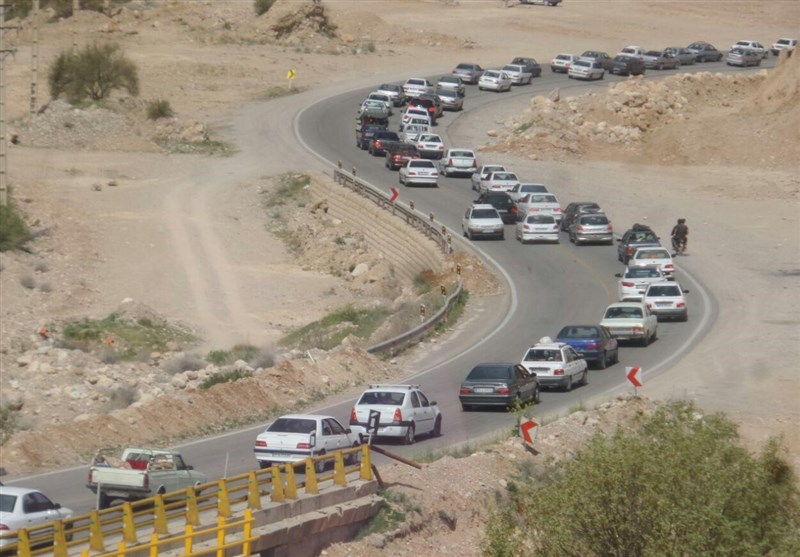 ترافیک روان در محور ایلام-مهران