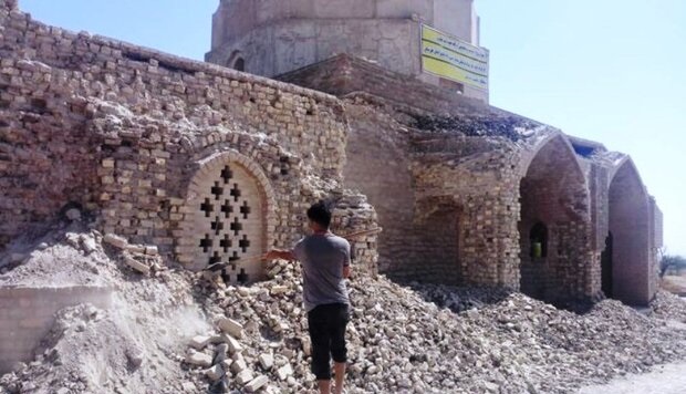 تخریب مقبره پادشاه صفاری در خوزستان +عکس