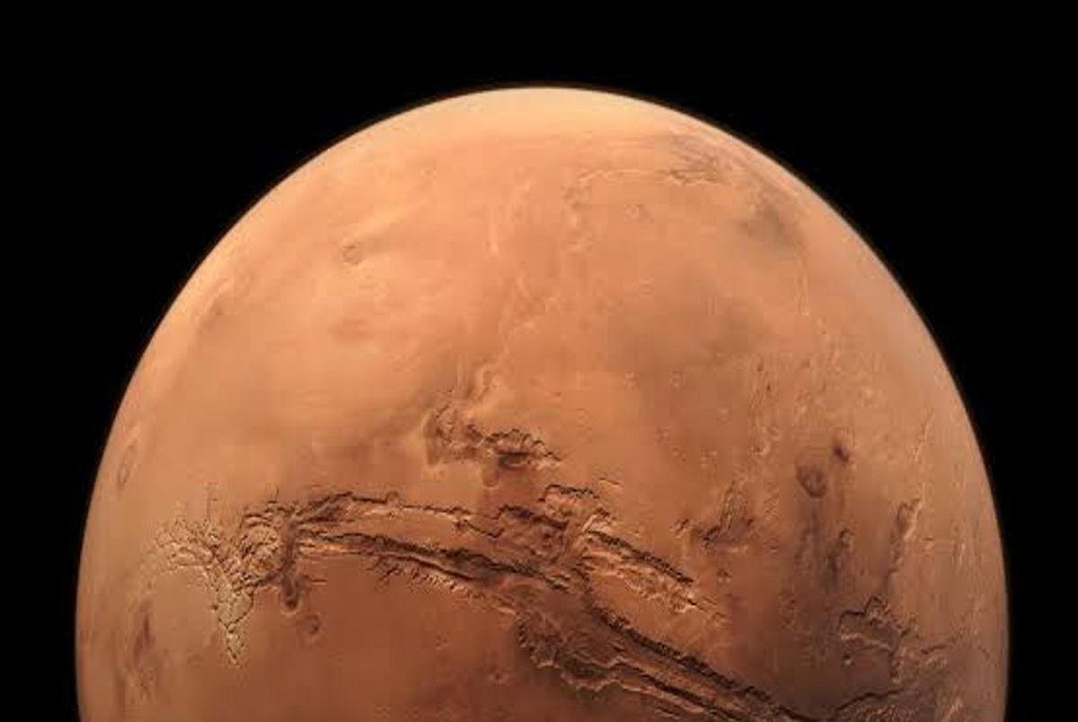 نقشه باور نکردنی از مریخ منتشر شد + عکس
