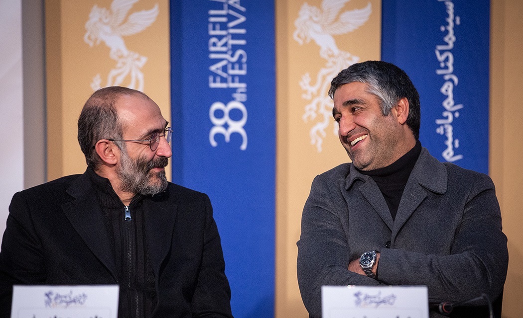 ژست‌های پژمان جمشیدی در جشنواره فیلم فجر +تصاویر