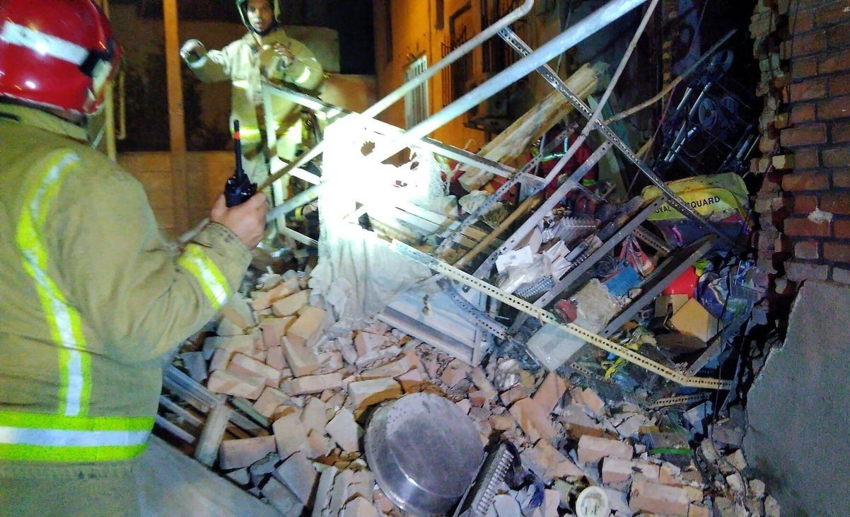 انفجار هولناک یک خانه در تهران + فیلم