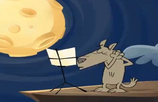 کارتون طنز حیات وحش؛ این قسمت راز زوزه کشیدن گرگ ها