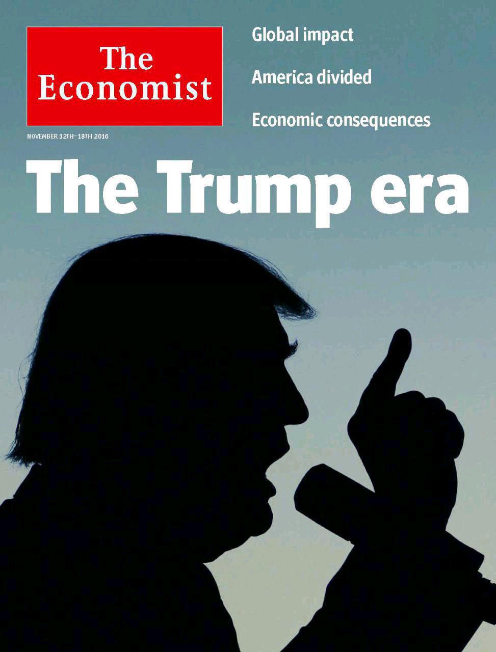 شماره جدید مجله اکونومیست؛ عصر ترامپ +عکس