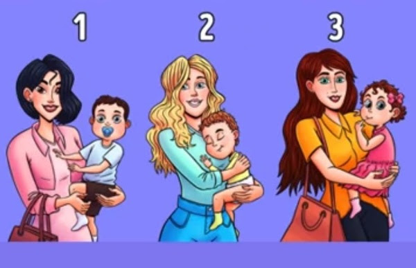 تست شخصیت؛ در ۳۰ثانیه بگو کدام مادر، فرزند واقعی خودش را در آغوش گرفته؟ تا بگم چقد از خود گذشتگی داری؟