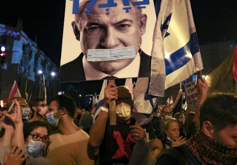 بیست و پنجمین هفته اعتراضات علیه نتانیاهو + فیلم