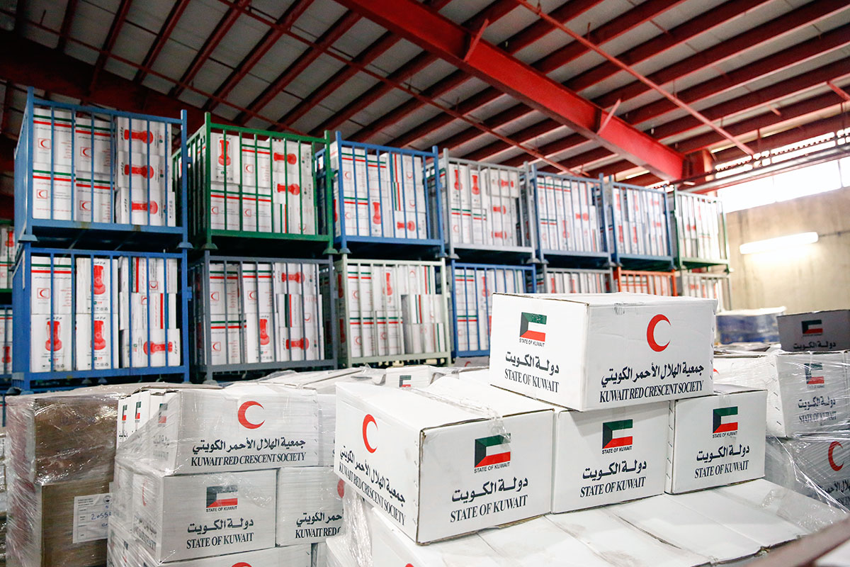 کمک‌های بشردوستانه کویت به سیل‌زدگان وارد کشور شد