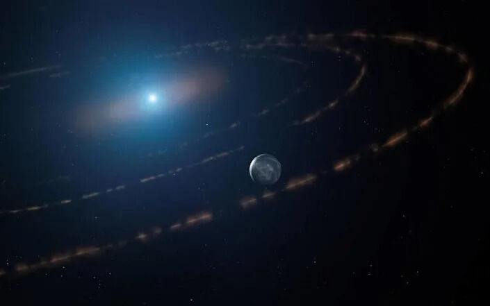  احتمال حیات در سیاره ای که به دور یک ستاره در حال مرگ می چرخد